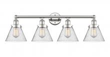 Innovations Lighting 616-4W-PN-G44 - Cone - 4 Light - 35 inch - Polished Nickel - Bath Vanity Light