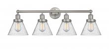 Innovations Lighting 616-4W-SN-G44 - Cone - 4 Light - 35 inch - Brushed Satin Nickel - Bath Vanity Light