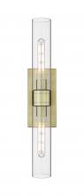 Innovations Lighting 617-2W-AB-G617-11CL - Ballston Urban Antique Brass Bath Vanity Light