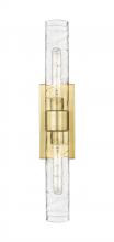 Innovations Lighting 617-2W-SG-G617-11DE - Ballston Urban Satin Gold Bath Vanity Light