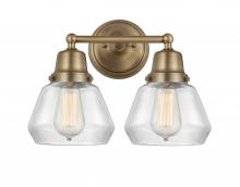 Innovations Lighting 623-2W-BB-G172 - Fulton - 2 Light - 15 inch - Brushed Brass - Bath Vanity Light