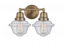 Innovations Lighting 623-2W-BB-G534 - Oxford - 2 Light - 16 inch - Brushed Brass - Bath Vanity Light