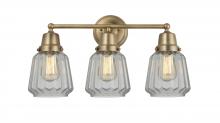 Innovations Lighting 623-3W-BB-G142 - Chatham 3 Light Bath Vanity Light