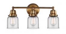 Innovations Lighting 623-3W-BB-G52 - Bell - 3 Light - 21 inch - Brushed Brass - Bath Vanity Light