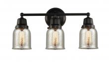 Innovations Lighting 623-3W-BK-G58 - Bell - 3 Light - 21 inch - Matte Black - Bath Vanity Light