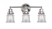 Innovations Lighting 623-3W-PC-G182S - Small Canton 3 Light Bath Vanity Light