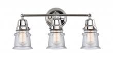 Innovations Lighting 623-3W-PC-G184S - Small Canton 3 Light Bath Vanity Light