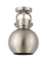 Innovations Lighting 710-1F-SN-M710-8SN - Newton Sphere Flush Mount