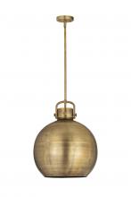 Innovations Lighting 710-1S-BB-M710-16BB - Newton Sphere Pendant