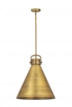 Innovations Lighting 710-1S-BB-M711-18BB - Newton Cone Pendant