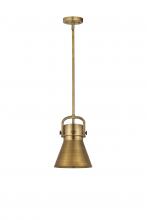 Innovations Lighting 710-1S-BB-M711-8BB - Newton Cone Mini Pendant