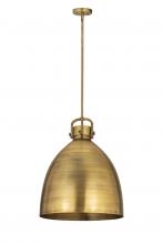 Innovations Lighting 710-1S-BB-M712-18BB - Newton Bell Pendant