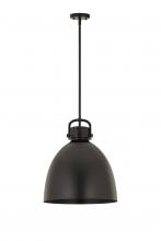 Innovations Lighting 710-1S-BK-M712-14BK - Newton Bell Pendant