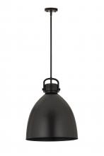 Innovations Lighting 710-1S-BK-M712-18BK - Newton Bell Pendant