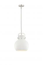 Innovations Lighting 710-1S-PN-M710-10W - Newton Sphere Mini Pendant