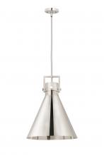 Innovations Lighting 710-1S-PN-M711-16PN - Newton Cone Pendant