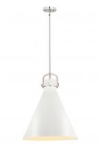 Innovations Lighting 710-1S-PN-M711-18W - Newton Cone Pendant