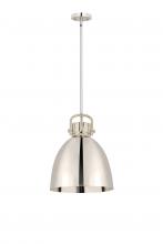 Innovations Lighting 710-1S-PN-M712-14PN - Newton Bell Pendant