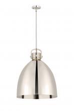 Innovations Lighting 710-1S-PN-M712-16PN - Newton Bell Pendant