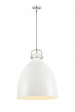 Innovations Lighting 710-1S-PN-M712-18W - Newton Bell Pendant