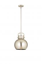 Innovations Lighting 710-1S-SN-M710-10SN - Newton Sphere Mini Pendant