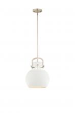 Innovations Lighting 710-1S-SN-M710-10W - Newton Sphere Mini Pendant