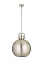 Innovations Lighting 710-1S-SN-M710-14SN - Newton Sphere Pendant