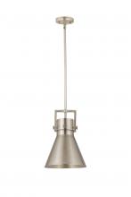 Innovations Lighting 710-1S-SN-M711-10SN - Newton Cone Mini Pendant