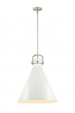 Innovations Lighting 710-1S-SN-M711-18W - Newton Cone Pendant