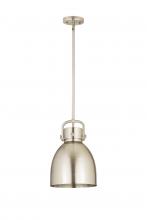 Innovations Lighting 710-1S-SN-M712-10SN - Newton Bell Mini Pendant