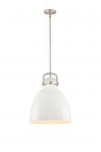 Innovations Lighting 710-1S-SN-M712-14W - Newton Bell Pendant