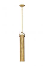 Innovations Lighting 713-1S-BB-M713-4BB - Pilaster Mini Pendant