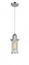 Innovations Lighting 900-1P-PC-CE219-PC - Quincy Hall - 1 Light - 5 inch - Polished Chrome - Cord hung - Mini Pendant