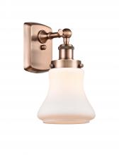  916-1W-AC-G191 - Bellmont - 1 Light - 6 inch - Antique Copper - Sconce