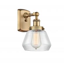 Innovations Lighting 916-1W-BB-G172 - Fulton - 1 Light - 6 inch - Brushed Brass - Sconce