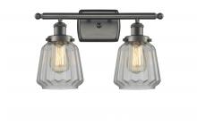 Innovations Lighting 916-2W-OB-G142 - Chatham - 2 Light - 16 inch - Oil Rubbed Bronze - Bath Vanity Light