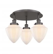 Innovations Lighting 916-3C-OB-G661-7 - Bullet - 3 Light - 18 inch - Oil Rubbed Bronze - Flush Mount