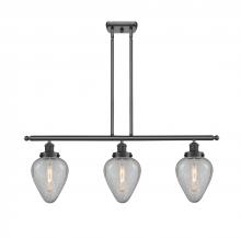 Innovations Lighting 916-3I-BK-G165 - Geneseo - 3 Light - 36 inch - Matte Black - Stem Hung - Island Light