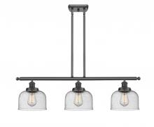 Innovations Lighting 916-3I-BK-G74 - Large Bell 3 Light Island Light