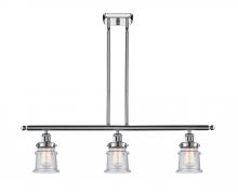 Innovations Lighting 916-3I-PC-G184S - Canton - 3 Light - 36 inch - Polished Chrome - Stem Hung - Island Light