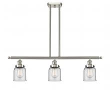 Innovations Lighting 916-3I-SN-G52 - Small Bell 3 Light Island Light