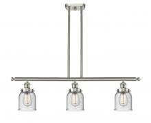 Innovations Lighting 916-3I-SN-G54 - Small Bell 3 Light Island Light