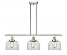 Innovations Lighting 916-3I-SN-G72 - Large Bell 3 Light Island Light