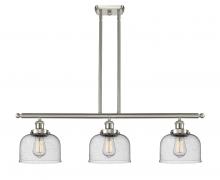 Innovations Lighting 916-3I-SN-G74 - Large Bell 3 Light Island Light