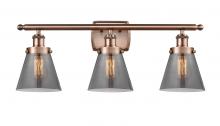 Innovations Lighting 916-3W-AC-G63 - Small Cone 3 Light Bath Vanity Light