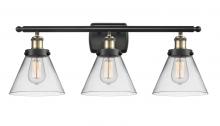 Innovations Lighting 916-3W-BAB-G42 - Large Cone 3 Light Bath Vanity Light