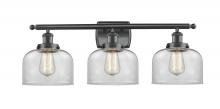 Innovations Lighting 916-3W-BK-G72 - Large Bell 3 Light Bath Vanity Light