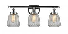 Innovations Lighting 916-3W-PC-G142 - Chatham - 3 Light - 26 inch - Polished Chrome - Bath Vanity Light