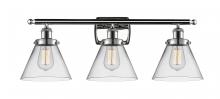 Innovations Lighting 916-3W-PC-G42 - Large Cone 3 Light Bath Vanity Light