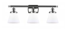 Innovations Lighting 916-3W-PC-G61 - Small Cone 3 Light Bath Vanity Light